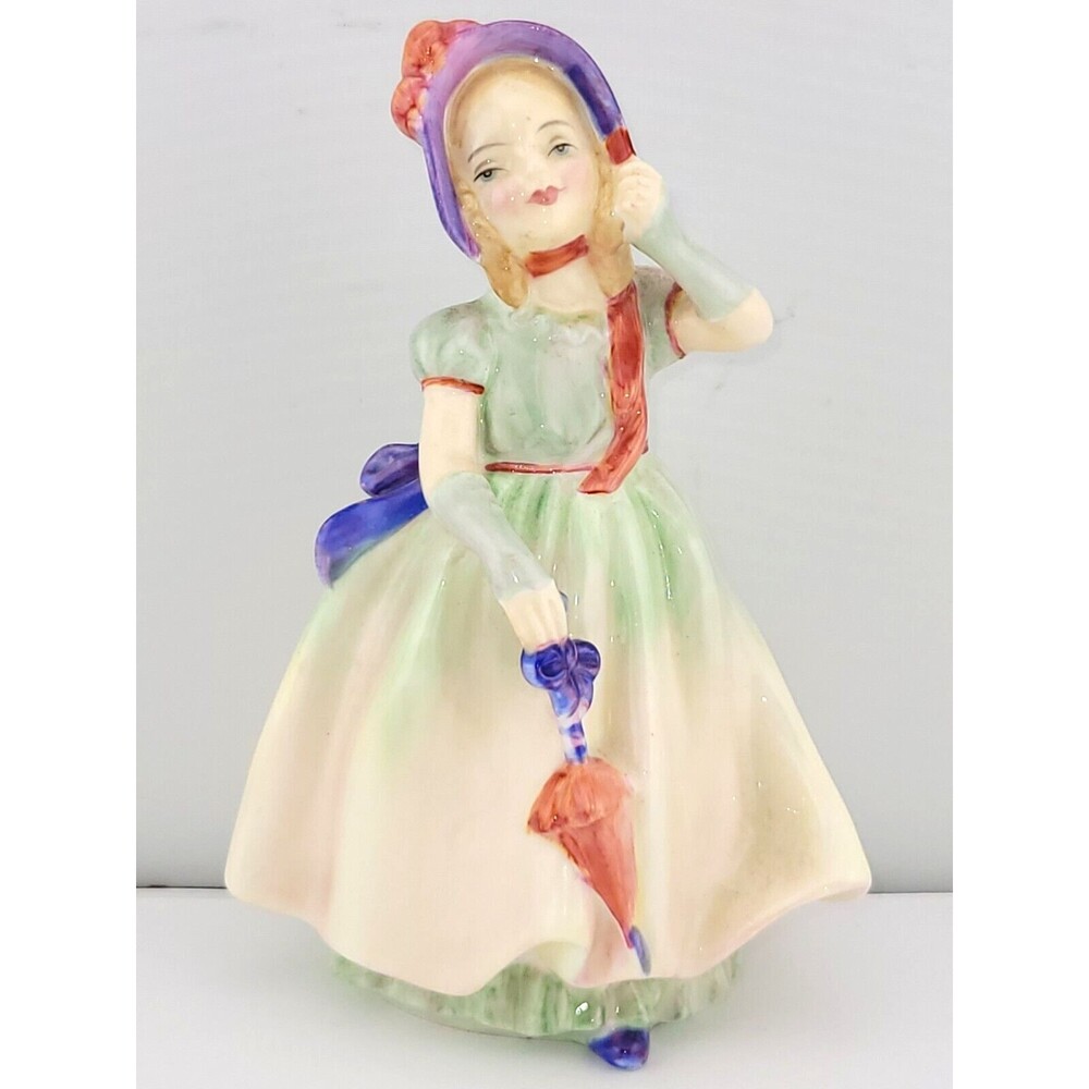 Royal Doulton Bone China "Babie" HN 1679 Figurine Victorian Bonnet 5"